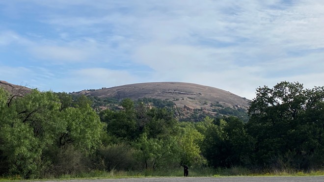 Enchanted Rock State Natural Area is popular with San Antonio outdoor enthusiasts. - Twitter / @GoEnchantedRock