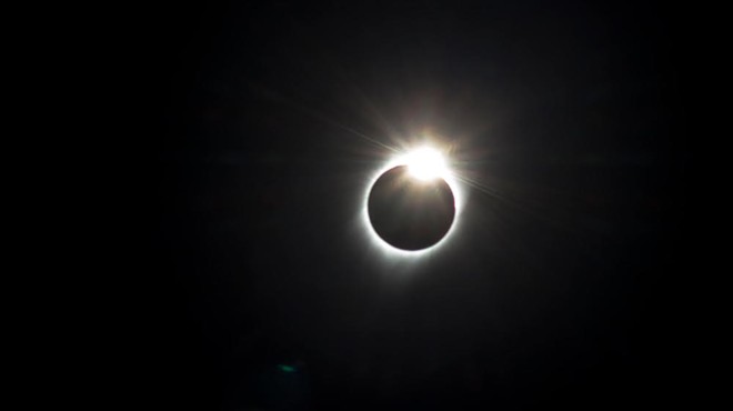 San Antonio is located in the path of totality for two solar eclipses.