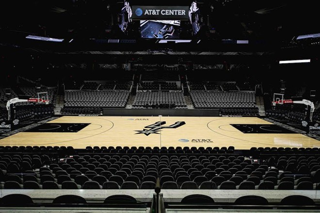 The 21-year-old AT&T Center in San Antonio is among the oldest arenas in the NBA. - Courtesy of Spurs Sports and Entertainment