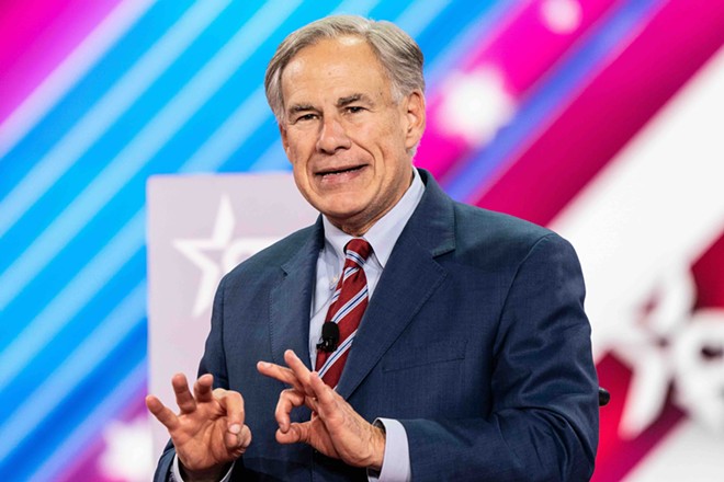 Gov. Greg Abbott is under fire for focusing on the immigration status of the victims of a senseless mass shooting. - Shutterstock / lev radin