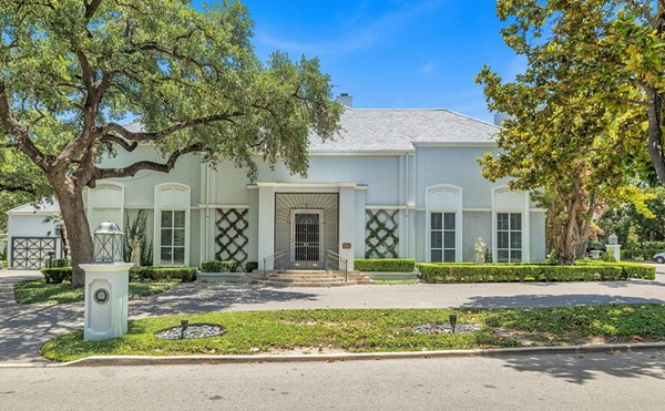 The San Antonio home of the late wife of Luby's cafeterias' founder is back on the market