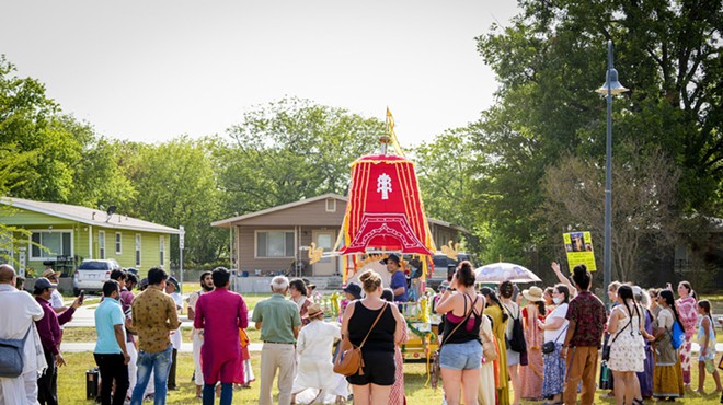 The celebration of Indian culture will kick off at 4 p.m., and the cart procession will begin at 6 p.m.