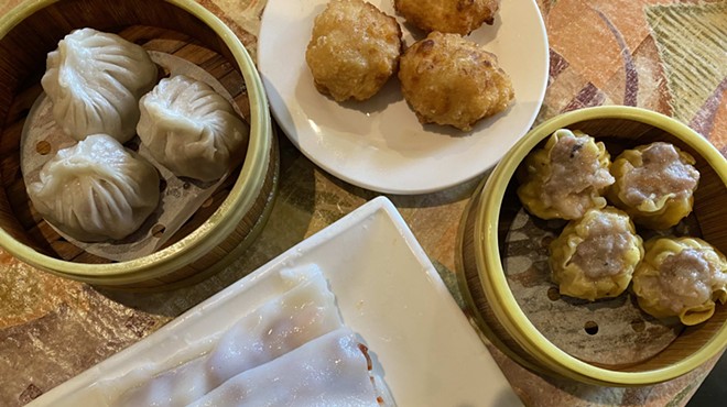 Dim Sum Oriental Cuisine's plain decor puts all the focus on the food.