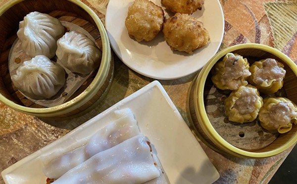 Dim Sum Oriental Cuisine's plain decor puts all the focus on the food.