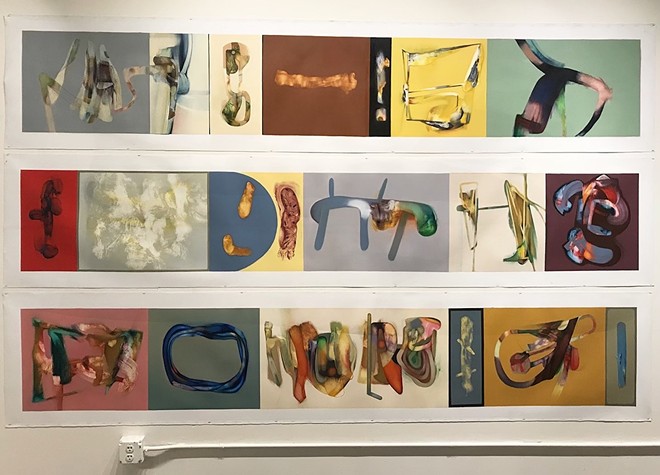 All the works in this exhibition were the result of working slowly rather than feeling the pressure to show or sell, Cobb said. - Courtesy Photo / James Cobb