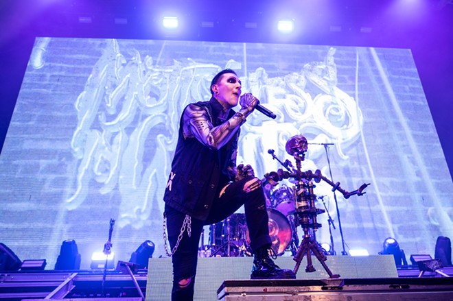 Motionless In White dressed the part for robotic world domination. - Jaime Monzon