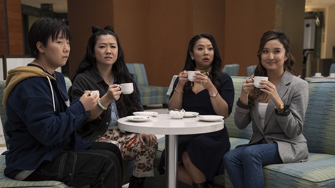 Sabrina Wu, Sherry Cola, Stephanie Hsu and Ashley Park fill roles you may remember from Sex and the City or Sisterhood of the Traveling Pants.