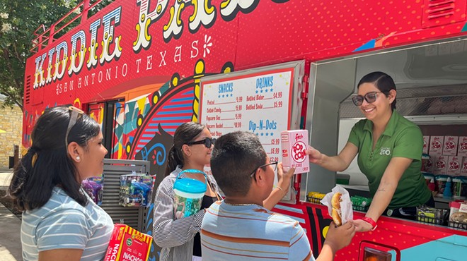 A 1980 MCW Metrobus is now being used as a quirky concession stand at Kiddie Park.