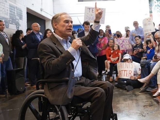 Gov. Greg Abbott has made school vouchers, opposed by both Democrats and rural Republicans, a major priority. - Instagram / GovAbbott