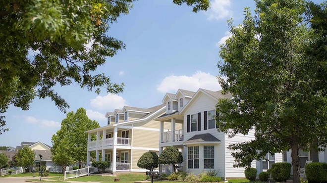 Clouds roll through the sky over the Providence Creek Village neighborhood in Providence Village on June 30, 2022.