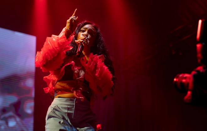 SZA's current tour follows her chart-topping album SOS. - Shutterstock / Hunter Crenian