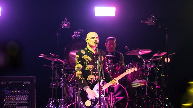 Everything we saw as Smashing Pumpkins played the first show at San Antonio's Tech Port Center