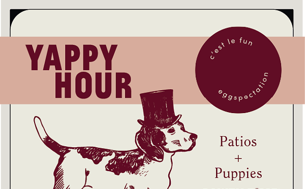 Yappy Hour with Eggspectation for San Antonio Pets Alive!