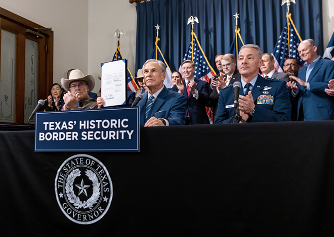 Texas Gov. Greg Abbott and the Department of Public Safety both deny the allegations made in the Hearst News report, saying that no orders have been given that would "compromise the lives of those attempting to cross the border illegally." - Courtesy Photo / Office of the Governor