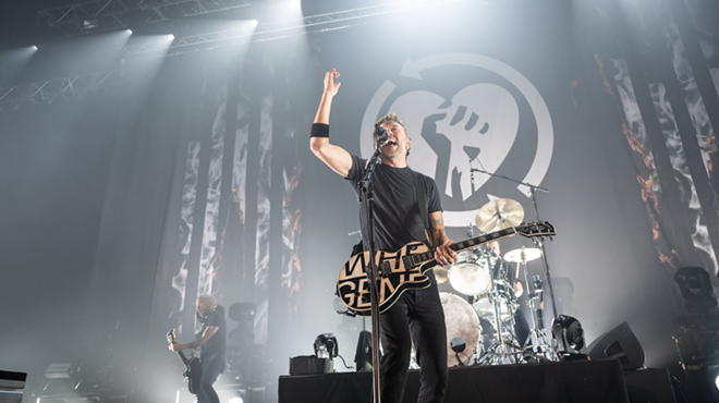 Rise Against takes the stage at San Antonio’s Tech Port Center + Arena.