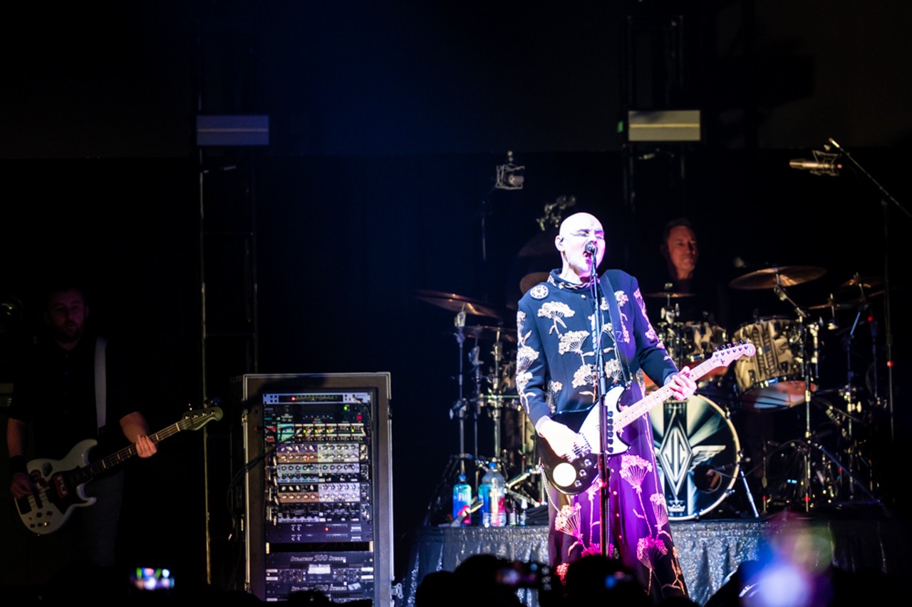 Everything we saw as Smashing Pumpkins played the first show at San Antonio's Tech Port Center